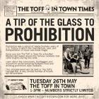 A TIP OF THE GLASS TO PROHIBITION