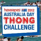 Havaianas 2012 Australia Day Thong Challenge - Mooloolaba Beach