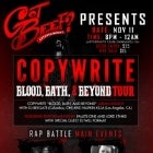 Copywrite: Blood, Bath & Beyond Tour