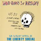 HAND GAMES 1ST BIRTHDAY – THE LIBERTY SOCIAL 