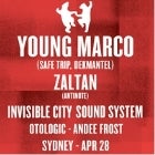 ANIMALS DANCING: YOUNG MARCO + ZALTAN + INVISIBLE CITY SOUNDSYSTEM