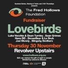 THICK AS THIEVES, WAVING AT TRAINS & 3181 THURSDAYS PRESENT FRED HOLLOWS FOUNDATION FUNDRAISER WITH LOVEBIRDS.