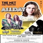 THE MET NYE featuring ALLDAY + CARMADA + RUNNING TOUCH + JORDAN BURNS // supported by NOY, TURQUOISE PRINCE LTC, WE THE PEOPLE