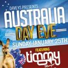 Daveys Australia Day Eve