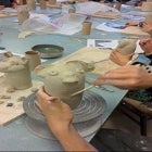 Ceramics Children - masks 5+ (mon): spring 2016
