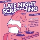 LATE NIGHT SCRATCHING with WAX JAX AND THE MIDNIGHT SNAX, KOVAC, CHINA BEACH, I KNOW THE CHIEF + more