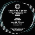 CRITICAL SOUND PERTH ft. PHACE, EMPEROR, IVY LAB & FOREIGN CONCEPT