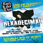 End of Summer BOAT PARTY feat... HEXADECIMAL (UK)