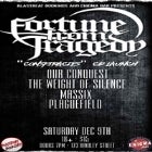 Fortune From Tragedy "conspiracies" CD Launch
