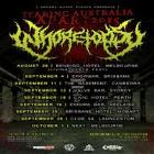 Whoretopsy "Tearing Australia Apart 2015" Tour