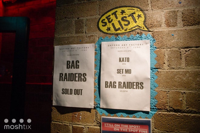 BAG RAIDERS | CHECKMATE EP TOUR