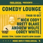 Comedy Lounge ft. Nick Cody, Brett Blake, Andrew Wolfe & Corey White