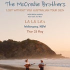The McCredie Brothers 'Lost Without You' Australian Tour