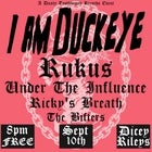 Dicey's Saturdays x Dusty Toothbrush Takeover w/ I am Duckeye // Rukus // Under The Influence // Ricky's Breath // The Bifters