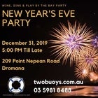 Wine, Dine & Play By The Bay New Year's Eve Party