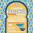 A Taste Of Kazoomies 2: All-You-Can-Eat Brunch