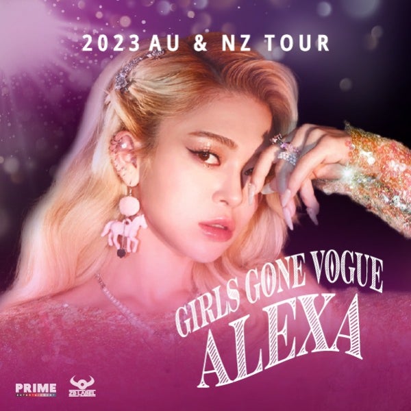 Event poster for AleXa girls gone vouge tour