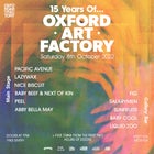 OXFORD ART FACTORY 15TH BIRTHDAY