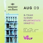 Mr Wolf & Late Night Music pres. Dept. of Late Nights | Fri 9th August
