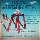 Adalita Presents the Sydney Rd Street Party FREE Line Up at the Spotted Mallard