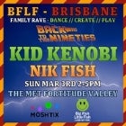 Brisbane Big Fish Little Fish Family Rave - KID KENOBI & NIK FISH