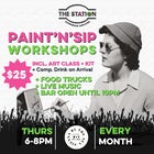 Paint'n'Sip @ The Station