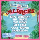 Y&O All Ages Sideshow w/ King Stingray // The Terrys // The Rions // Left Lane // Cool Jumper // Shakamoto - CANCELLED