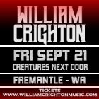 WILLIAM CRIGHTON - Empire Tour 2018
