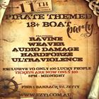 Pirate themed Boat party with Ravine - Weaver - Audio Damage - Hardforze - Ultraviiolence
