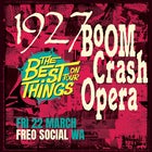 1927 & Boom Crash Opera | The Best Things Tour