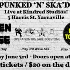 PUNKED 'N' SKA'D! Live at Kindred Bandroom