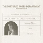 The Tortured Poets Department Release Party — Hobart
