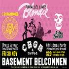 CBGB's Fancy Dress Christmas Party!! Blondie // Ramones // Misfits Tribute Show