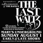 A CELEBRATION OF THE BAND’S THE LAST WALTZ - CANCELLED