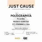JUST CAUSE - A Fundraiser for Refugees in Australia