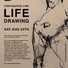 Revolver Upstairs Continuous Line Life Drawing