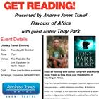 GET READING Flavours of Africa  with guest author Tony Park