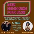 New Melbourne Folk Club: Colin Lillie (NT) & Kerryn Fields