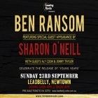 Ben Ransom & Special Guest Sharon O'Neill - 'Young Years' Single Release Party With Aly Cook & Jonny Taylor 