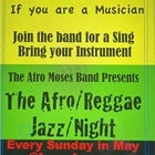 Lvl 1 - Afro Moses Band- Sundays in May, 29 May