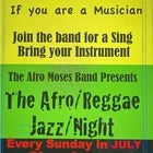 'Lvl 1 - Afro Moses - Sundays in July, 24 July