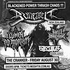 Blackened Power Thrash Chaos! Feat. Bulletbelt (NZ) & More