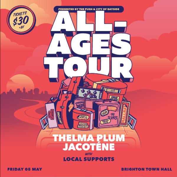 The Push All Ages Tour poster for Brighton Event