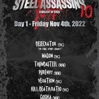 Steel Assassins 10. Day 1 Friday ticket.