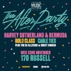 The Age Music Victoria Awards After Party. Harvey Sutherland & Bermuda + Gold Class + Cable Ties & Archie Roach, Mojo Juju, Josh Teskey and special guests 