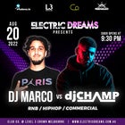 Electric Dreams - RNB & Hip-Hop - 20 Aug 2022 @ Co Nightclub Crown Level 3