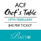 Australian Culinary Federation Chefs Dinner