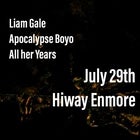 Live @ Hiway: All Her Years // Apocalypse Boyo // Liam Gale