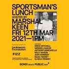 Sportsman’s Lunch hosted by Marshal Keen Supporting the Leukaemia Foundation