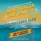 Australia Day Party feat. POTBELLEEZ DJ’s